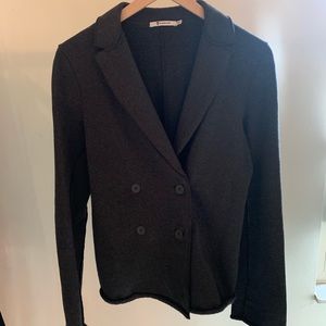 T by Alexander Wang Cotton Grey Blazer